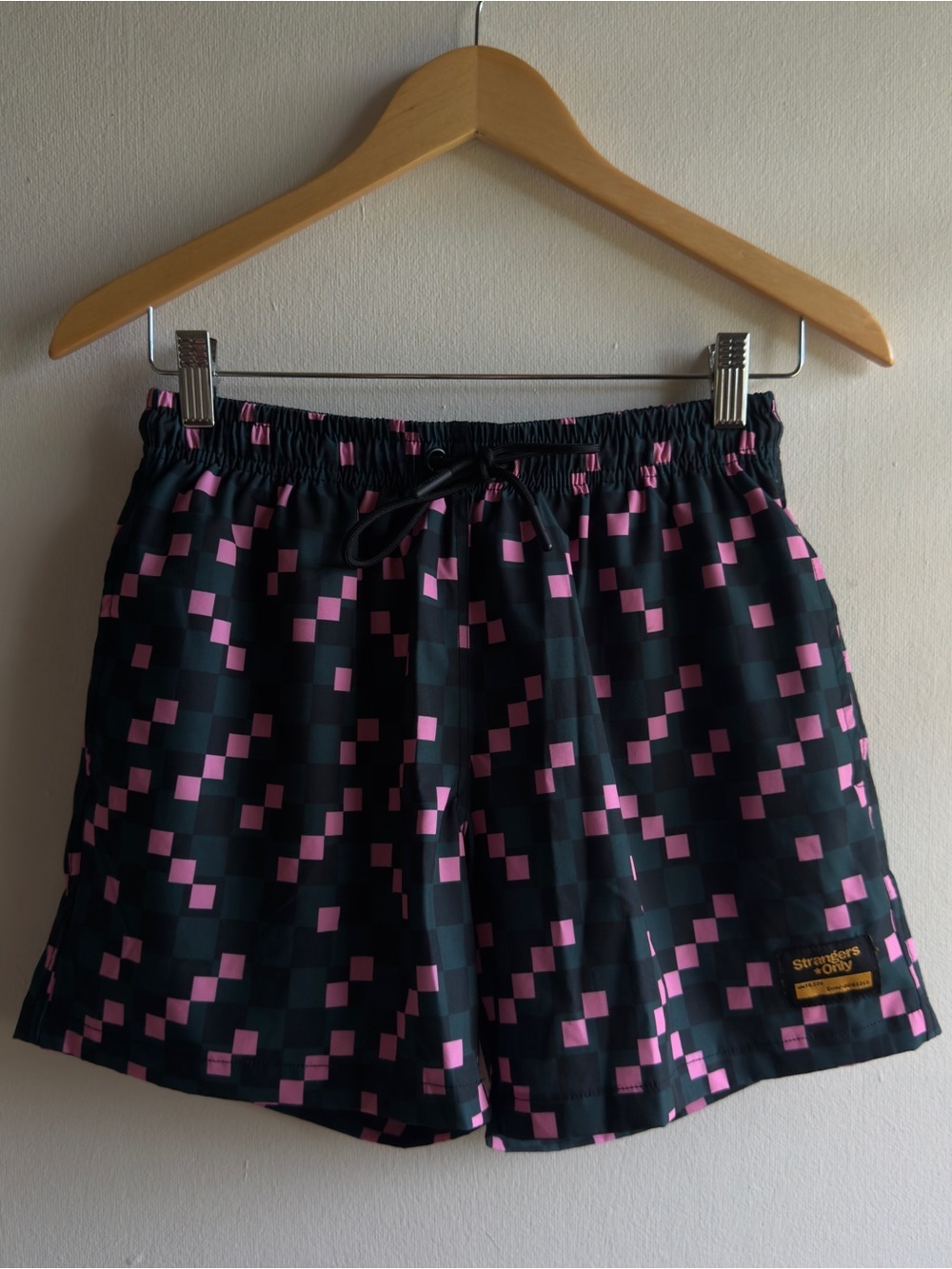 Strangers Only Graphic Swim Shorts